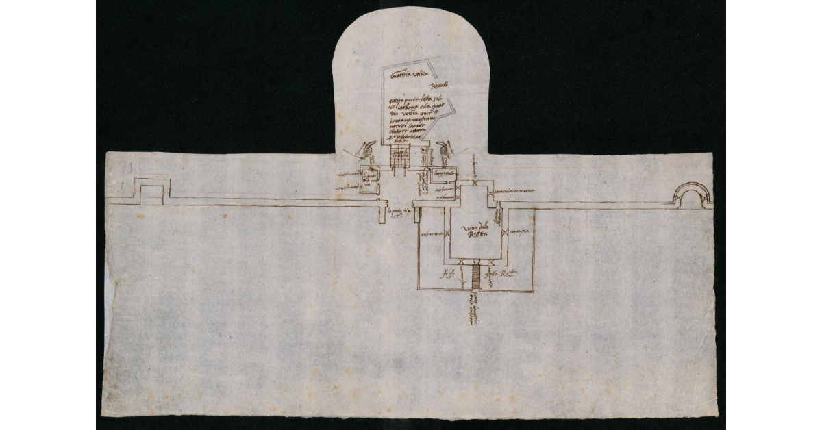 [Posto di guarda alla Porta della fortezza di Portoferraio]