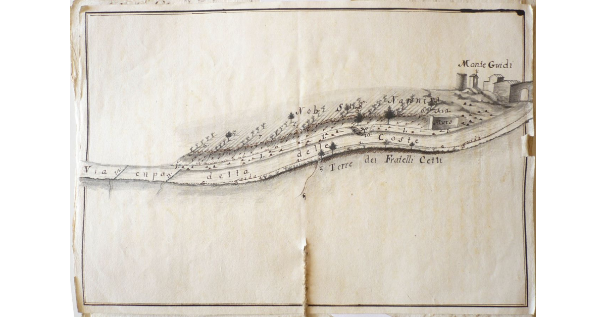 [Via Cupa detta delle Coste a Monteguidi]