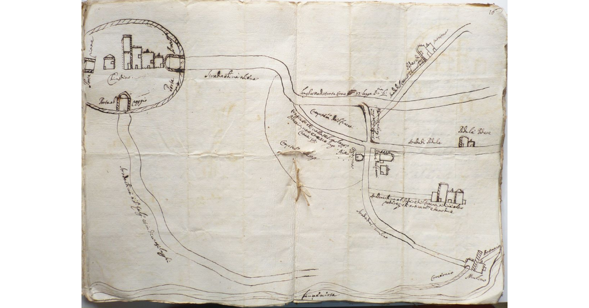 [Stradello al Podere del padule nei pressi di Chiusdino]