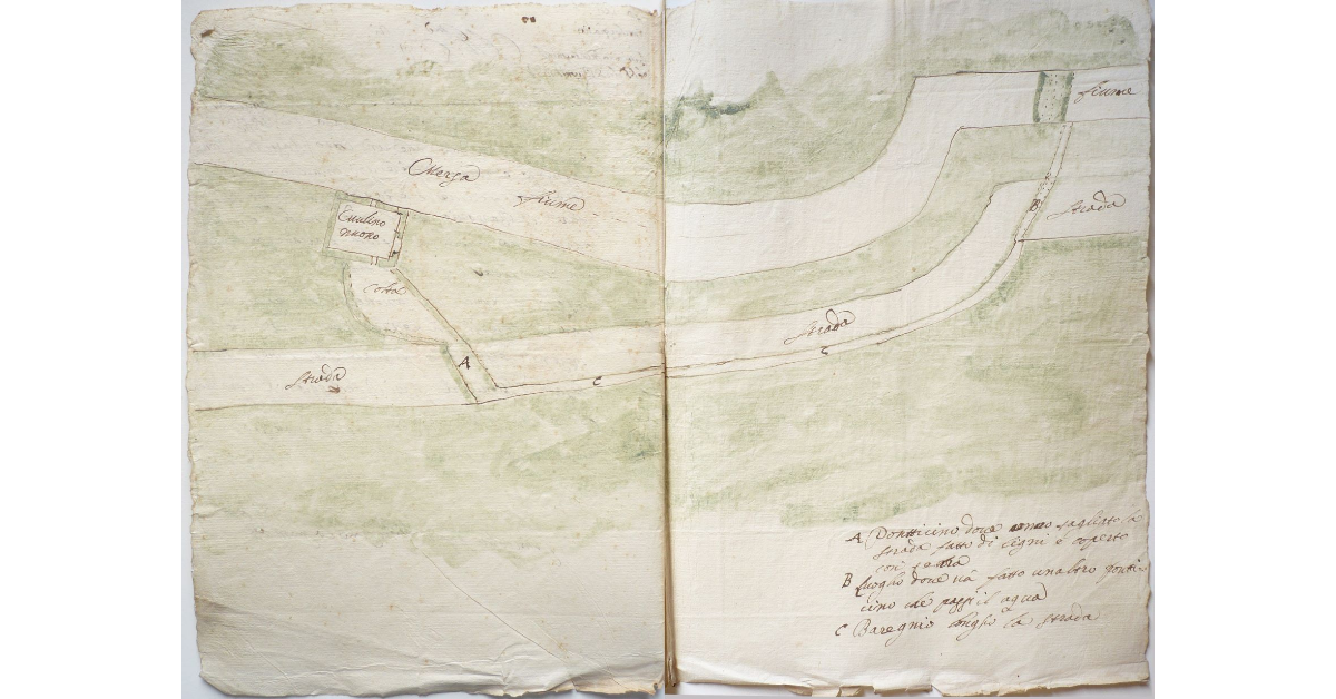 [Strada di Massa al Fiume Merse nel territorio di Boccheggiano e Montieri]