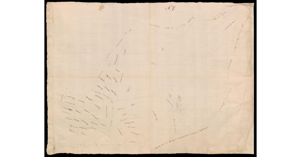 [Disegno di appezzamenti di terra nell'Empolese]