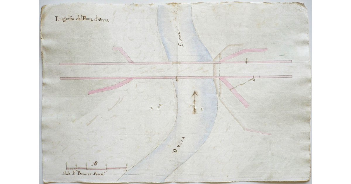 Iconografia del Ponte d'Orcia [a san Quirico d'Orcia]