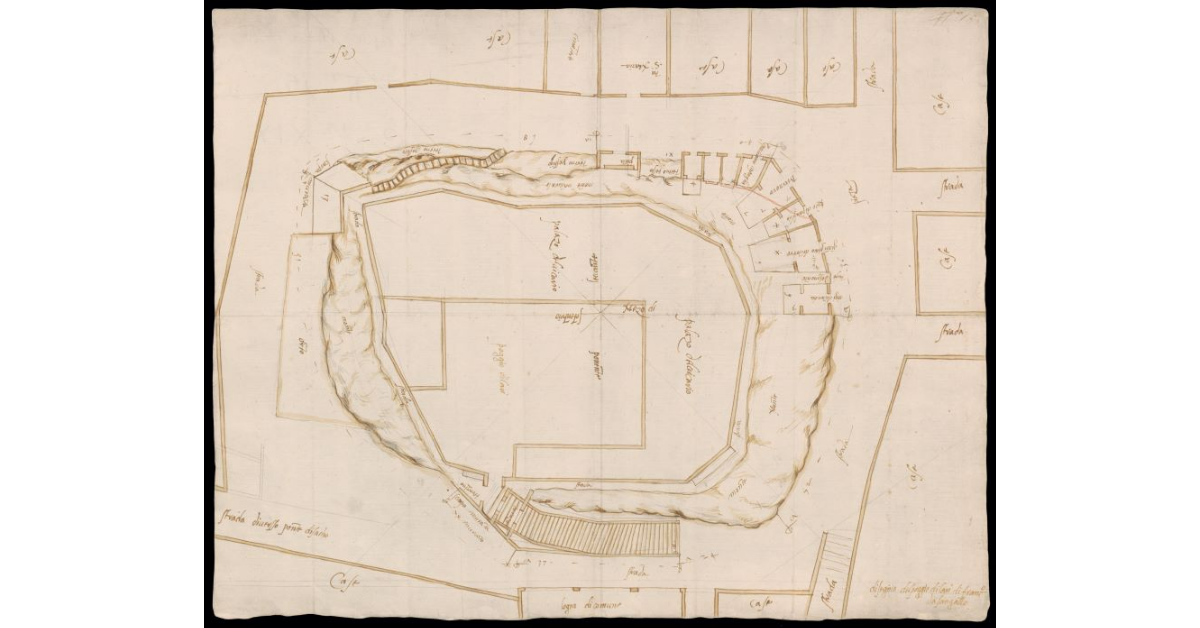 Disegno del Poggio di Lari