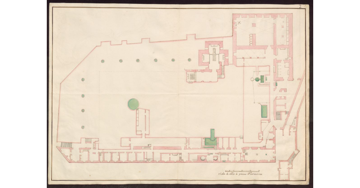 [Pianta della Certosa del Galluzzo]