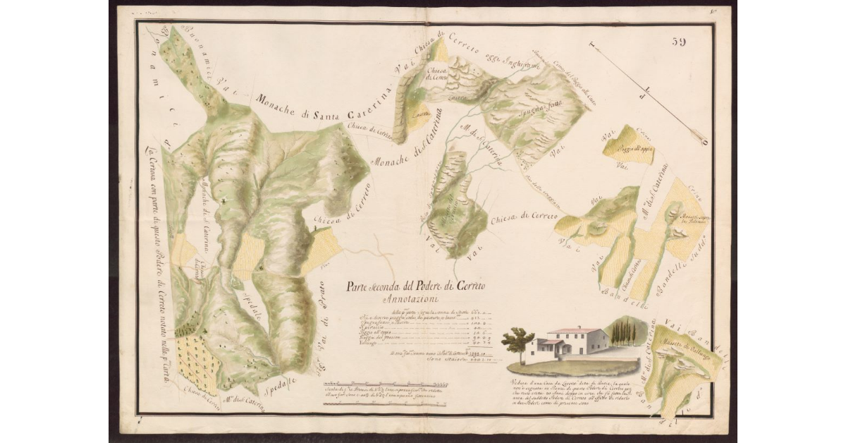 Parte seconda del Podere di Cerreto