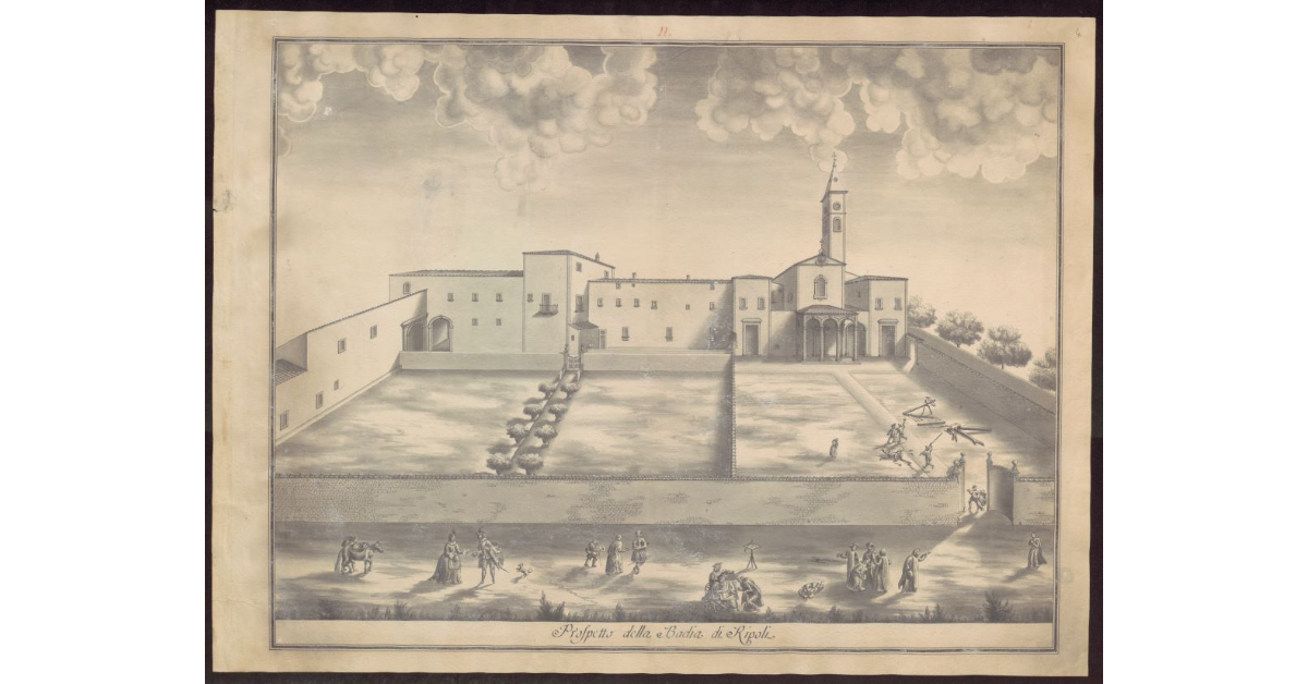 Prospetto della Badia di Ripoli