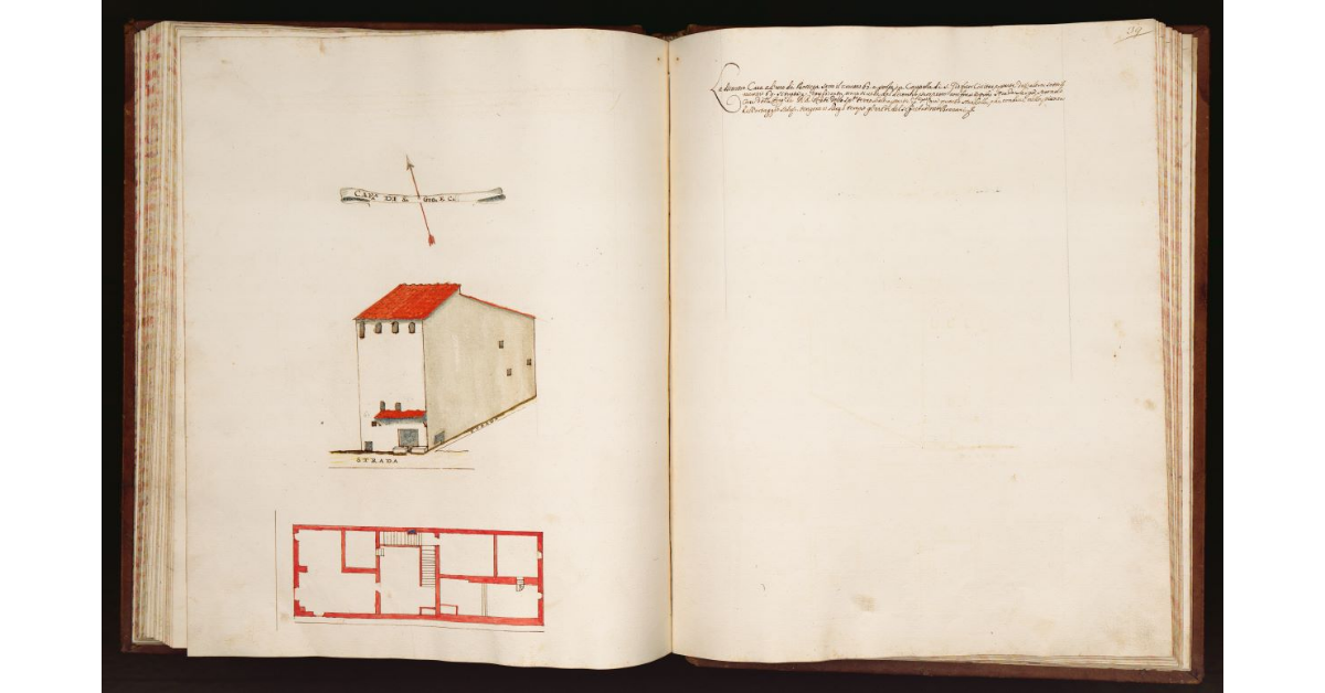 [Casa in Cappella di S. Gio. Fuor Civitas a Pistoia]