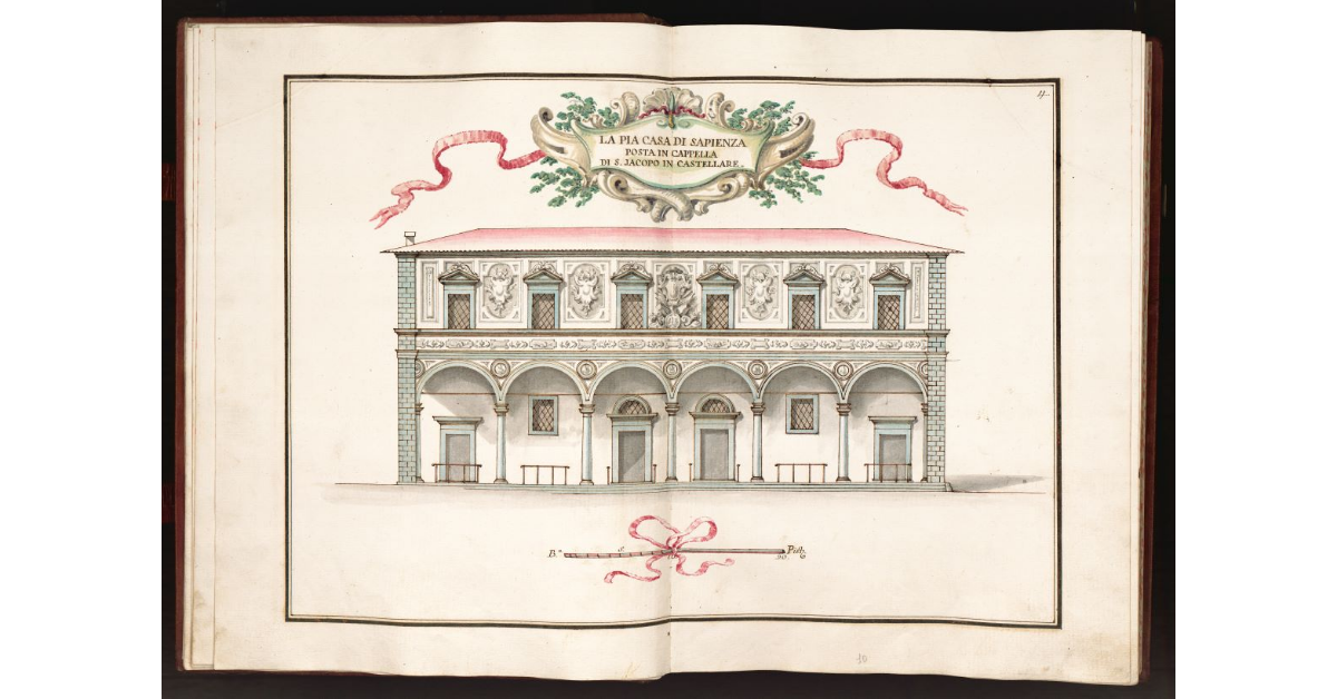 La Pia Casa di Sapienza posta in cappella di S. Jacopo in Castellare