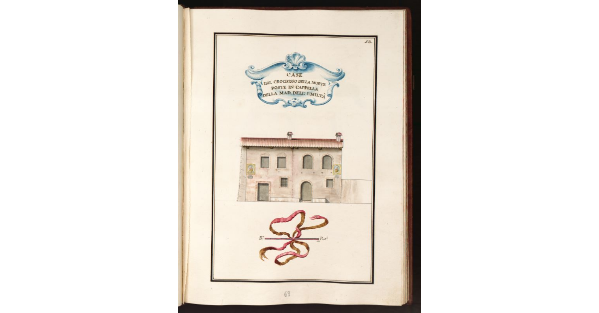 Case del Crocifisso della Morte poste in cappella della Mad. dell’Umiltà