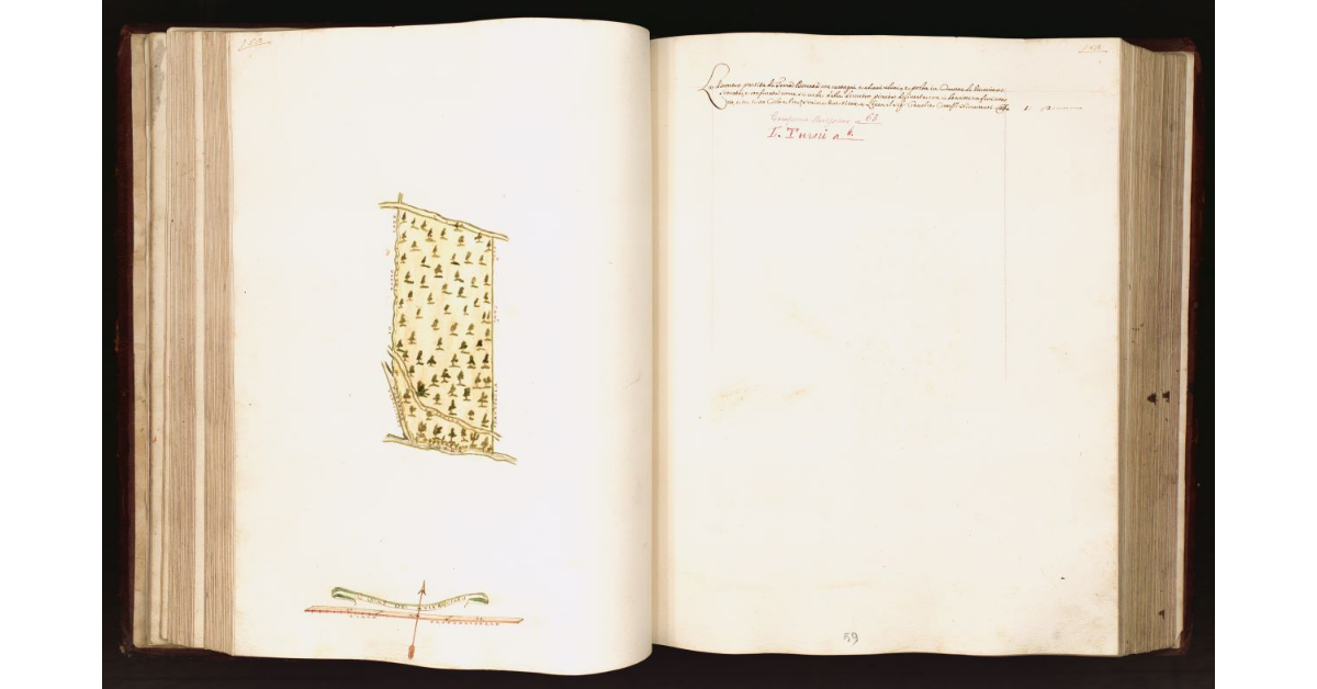 [Appezzamento di terreno in] Comune di Vinacciano [a Pistoia]