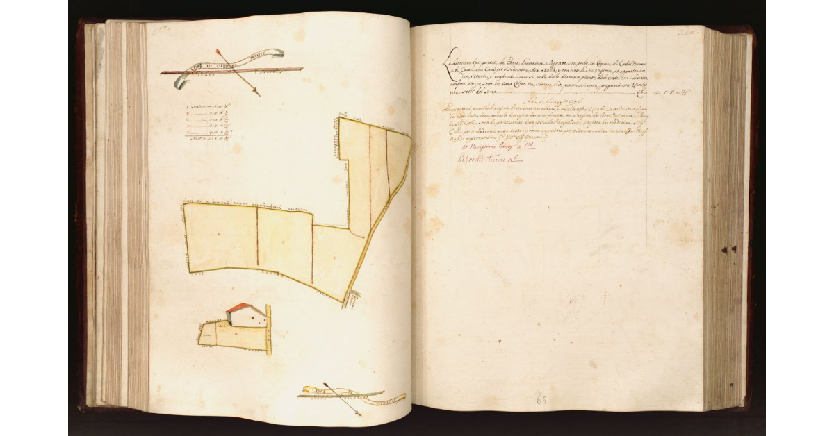 [Appezzamenti di terreno con casa in] Comune di Castel Nuovo [a Pistoia]