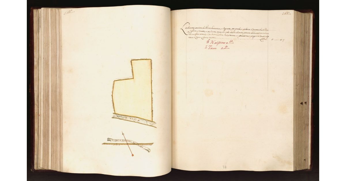 [Appezzamento di terreno in] Comune di S. Pietro Agliana