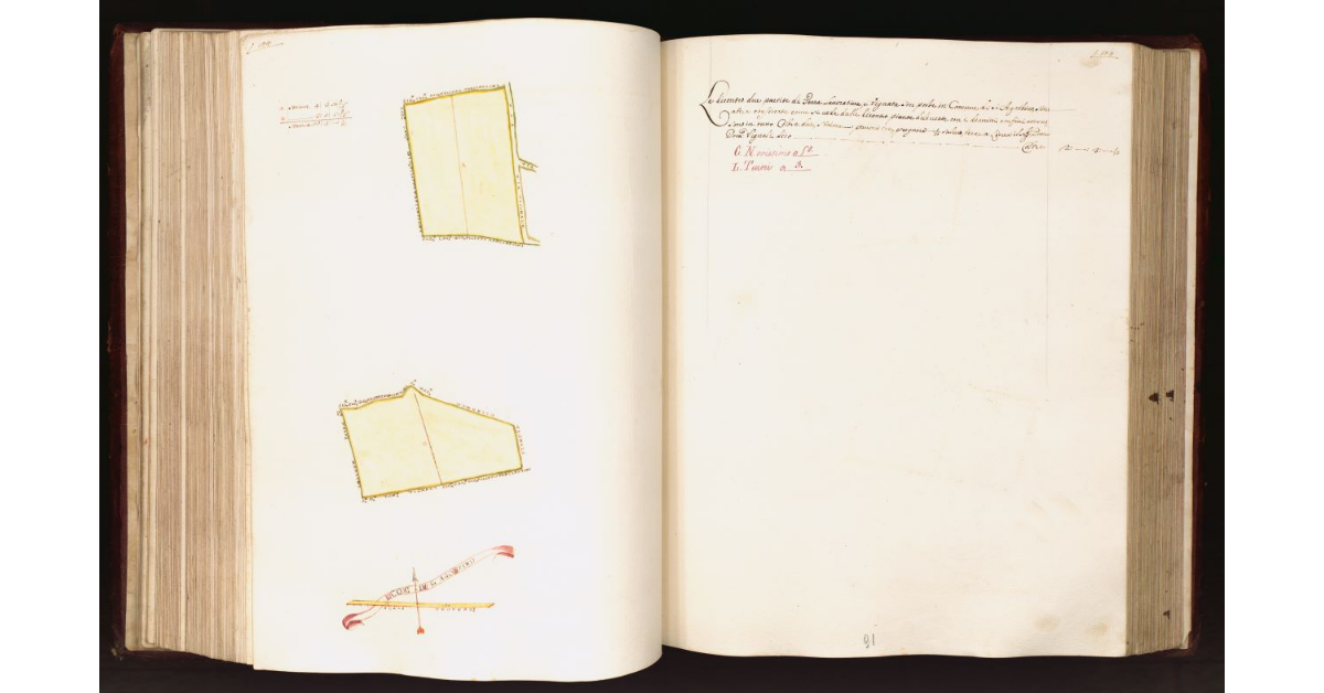 [Appezzamenti di terreno in] Comune di S. Agostino