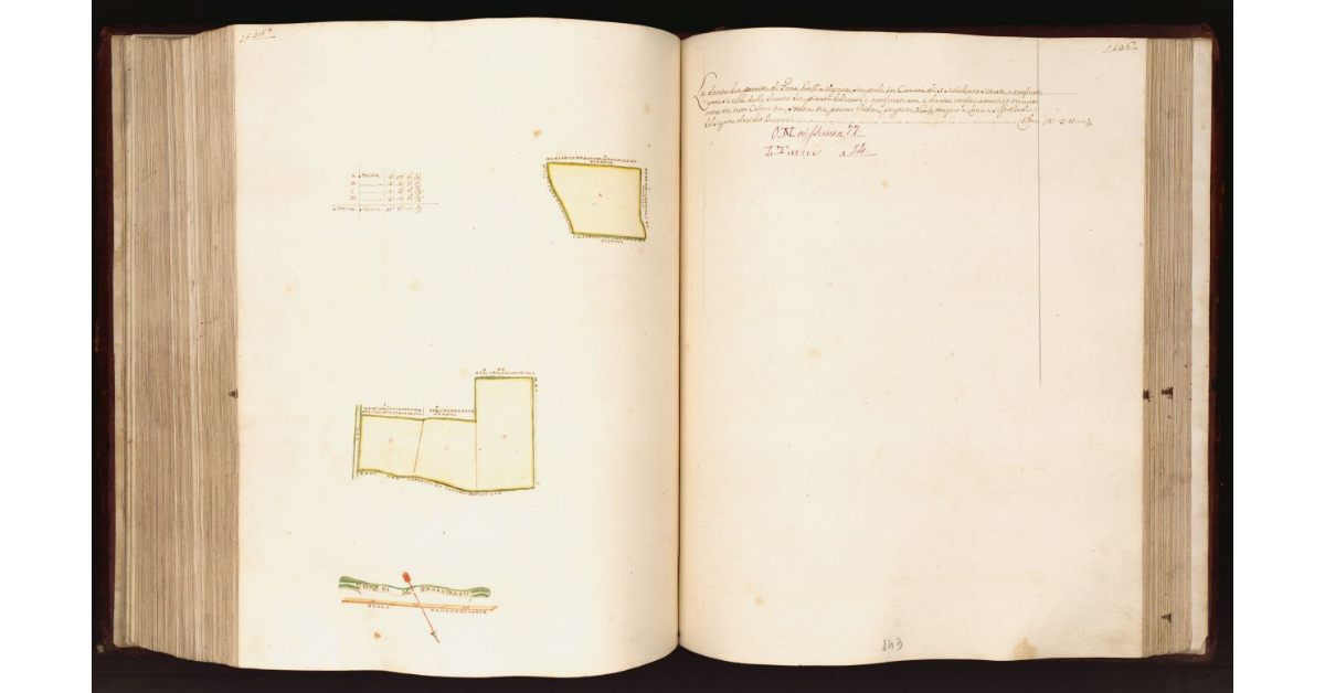 [Appezzamenti di terreno in] Comune di S. Sebastiano