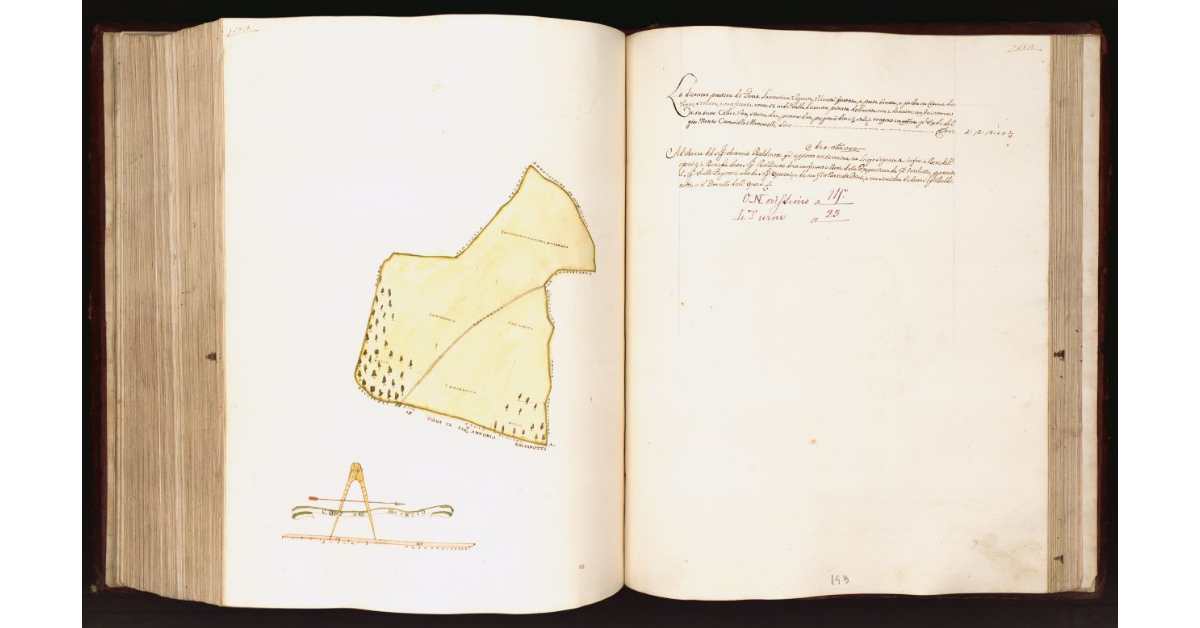 [Appezzamento di terreno in] Comune di Vincio