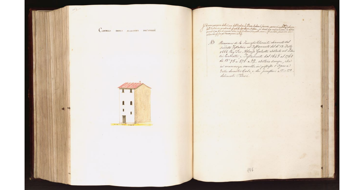 [Casa in] Cappella della Madonna dell’Umiltà [a Pistoia]