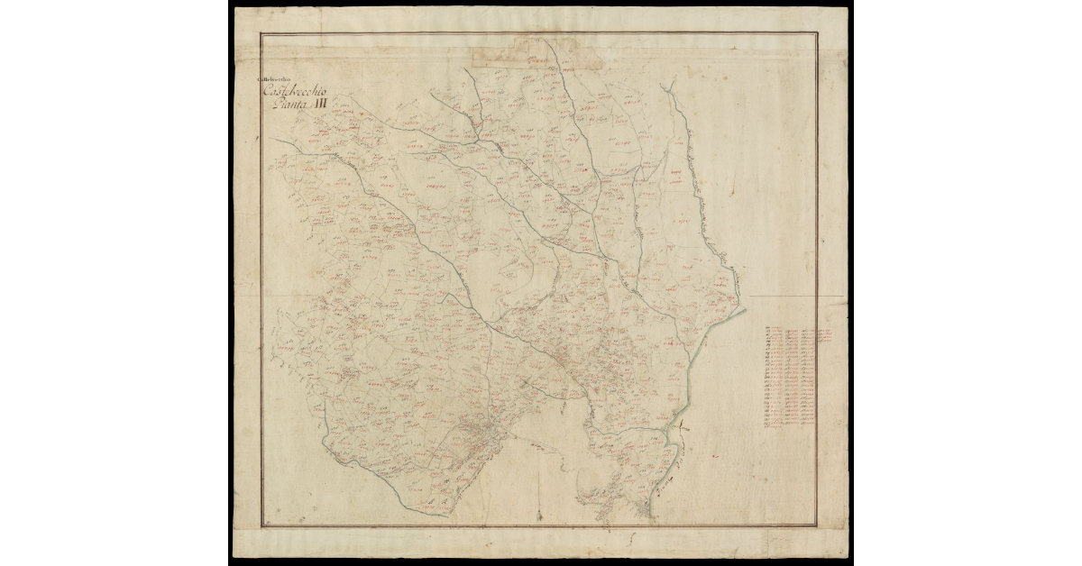 Castelvecchio [di Pescia] pianta III