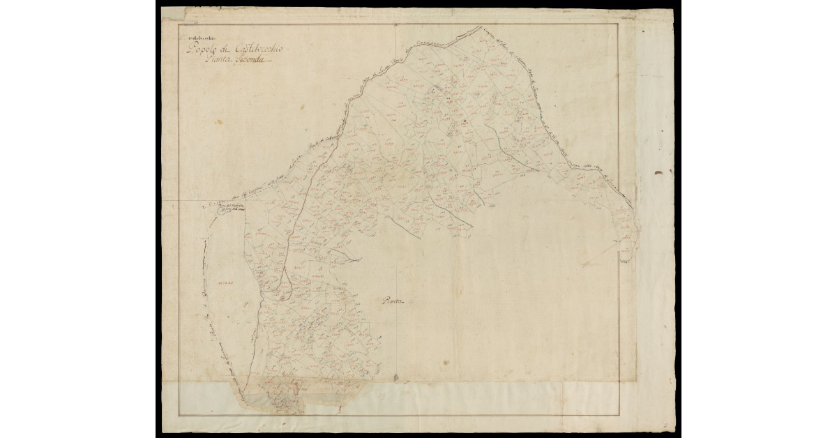 Popolo di Castelvecchio pianta seconda