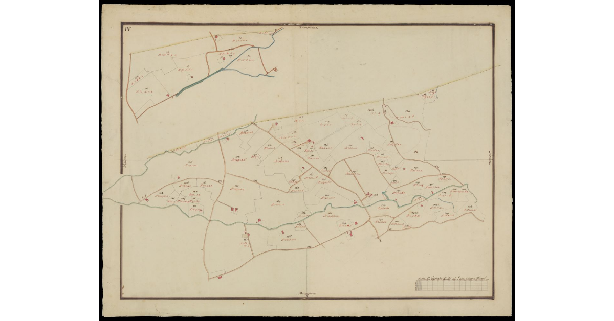 [Catasto di Montevettolini pianta IV]