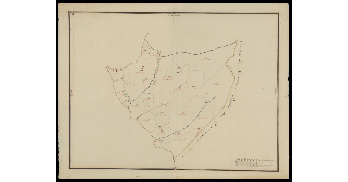 [Catasto di Montevettolini pianta XI]
