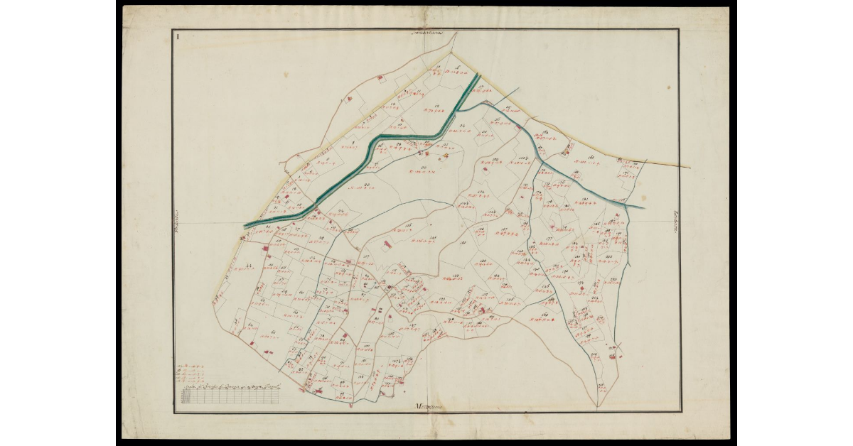 [Catasto di Monsummano pianta I]