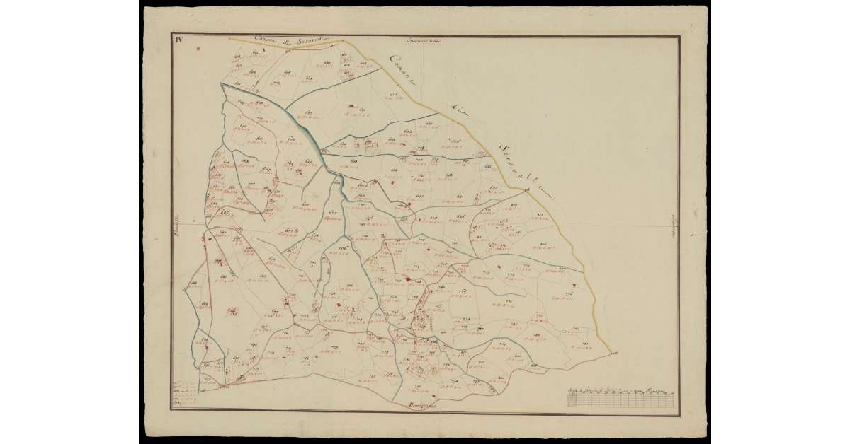 [Catasto di Monsummano pianta IV]