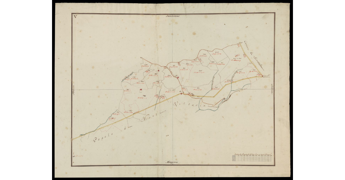 [Catasto di Monsummano pianta V]