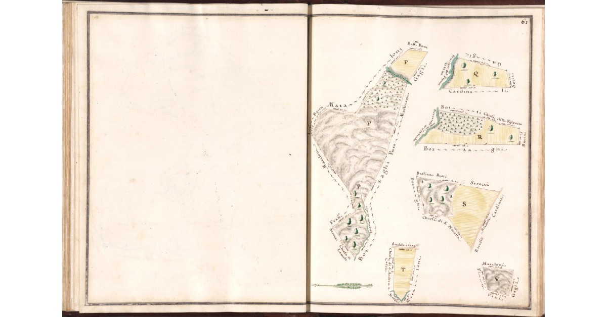 [Terre spezzate dipendenti dal Podere del Piano]