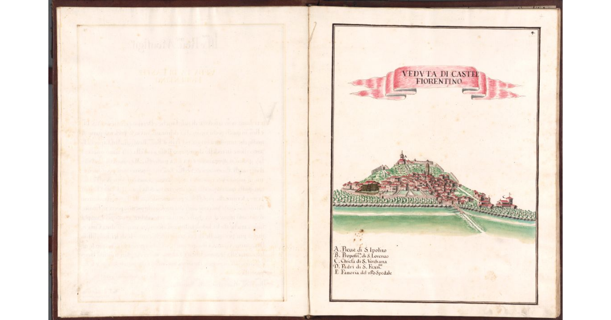 Veduta di Castel Fiorentino