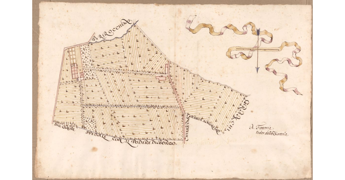 Podere della Viottola posto nel Popolo di S. Maria a Morello Potesteria di Calenzano