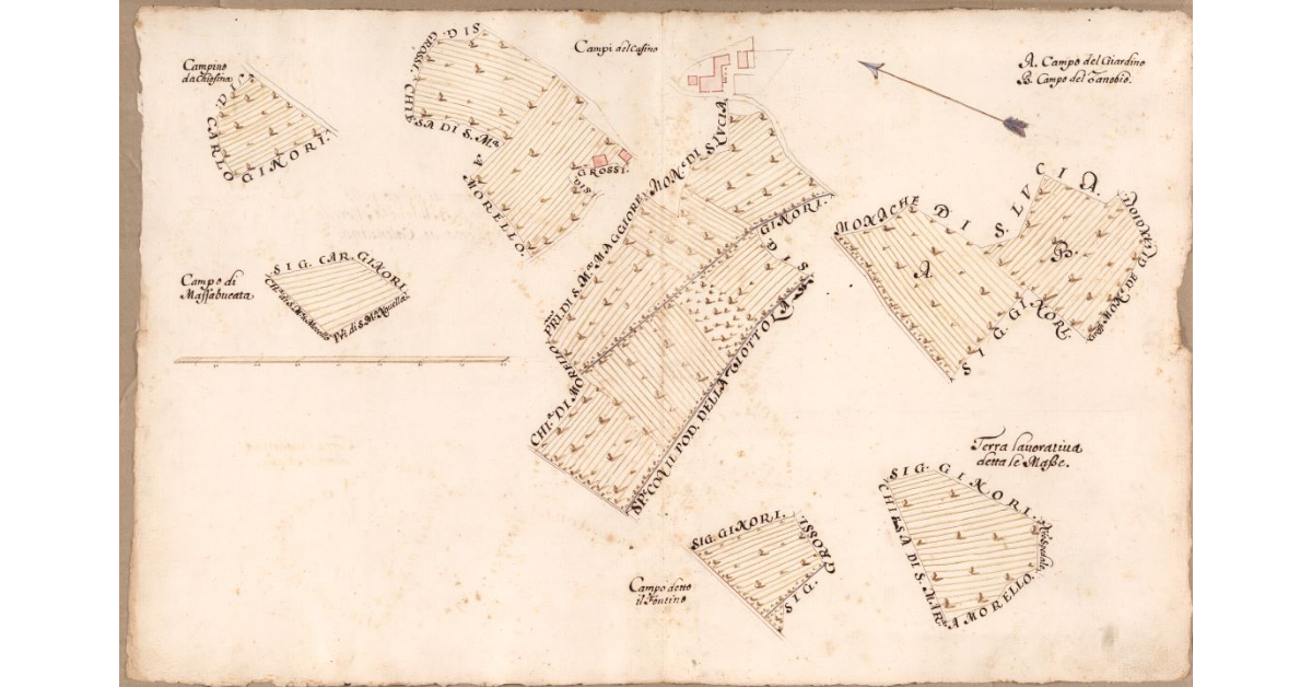 Podere di Borgo posto nel Popolo di S. Maria a Morello Potesteria di Calenzano