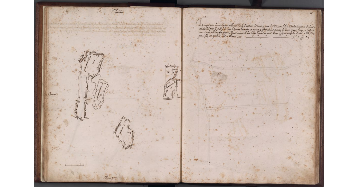 [Cinque prese di terra nel Comune di Montevetturini]