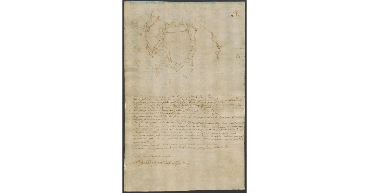 [Pianta della fortificazione militare di Ostende]