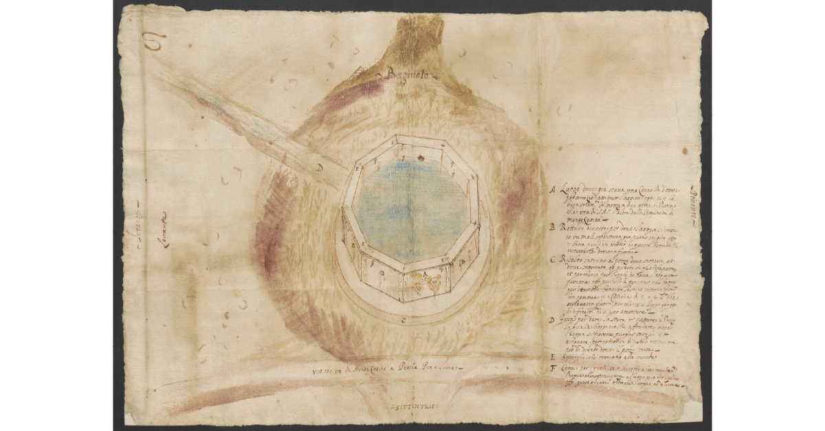 [Veduta del Bagnolo di Monte Catini]