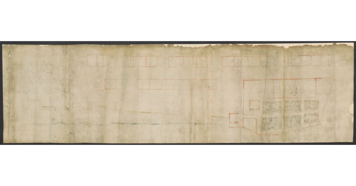 [Pianta della fortificazione militare della fortezza del Sasso a Livorno]