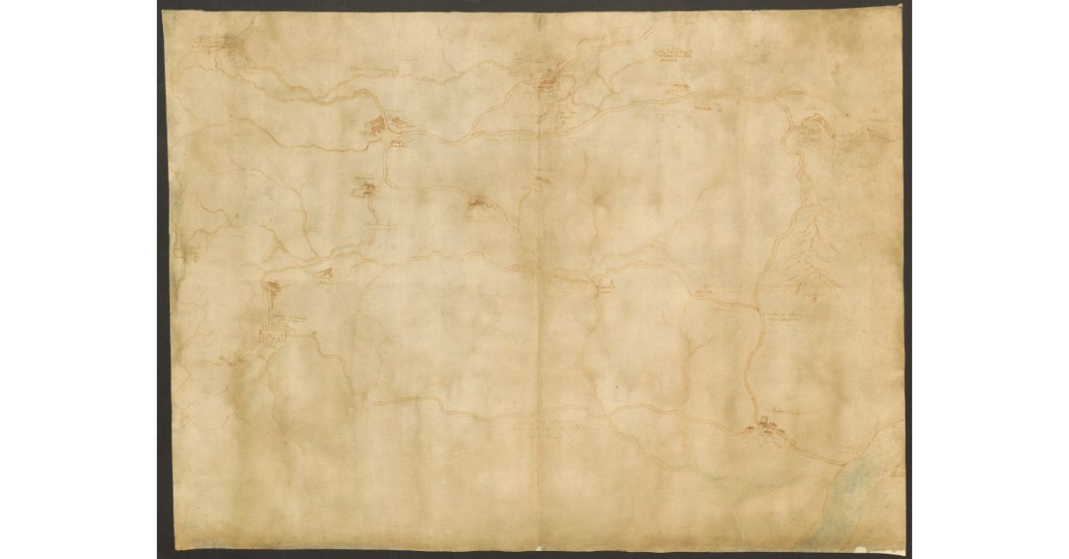 [Pianta del territorio di Badia Tedalda]