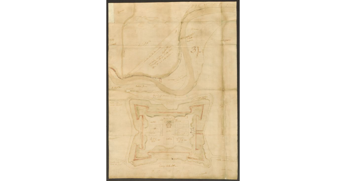 [Pianta della fortezza della Terra del Sole]