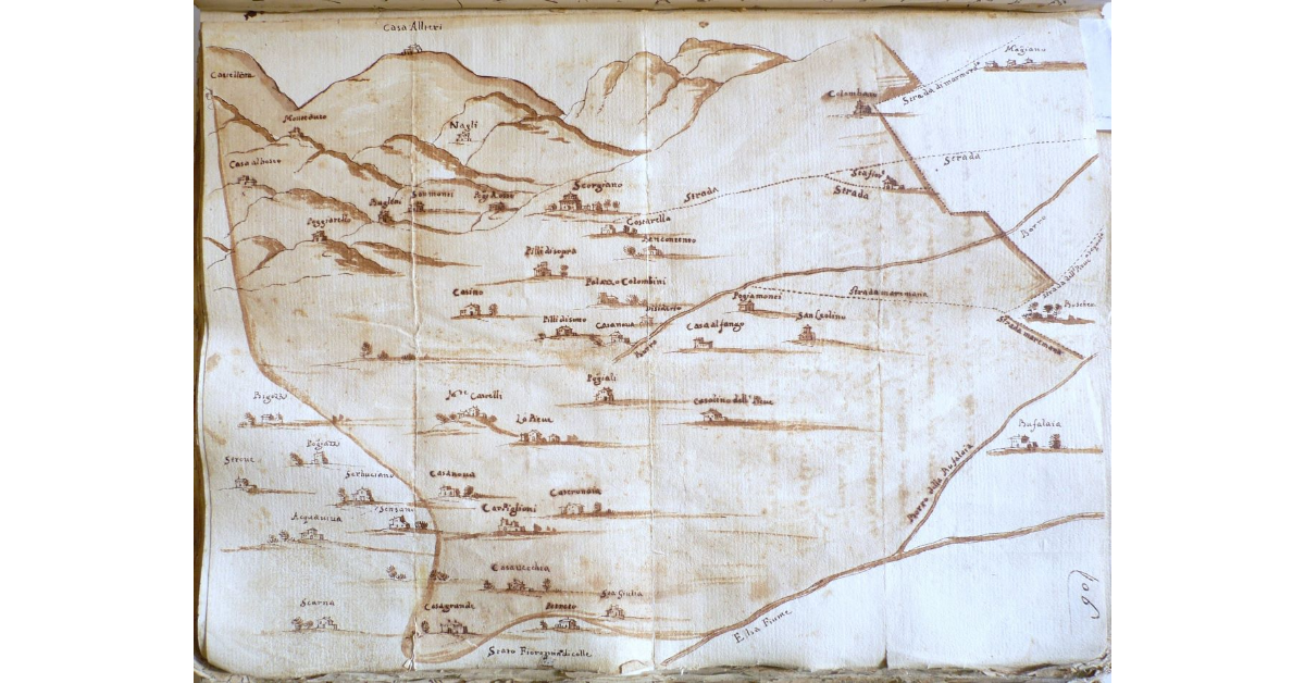 [Raffigurazione della contea di Scorgiano]