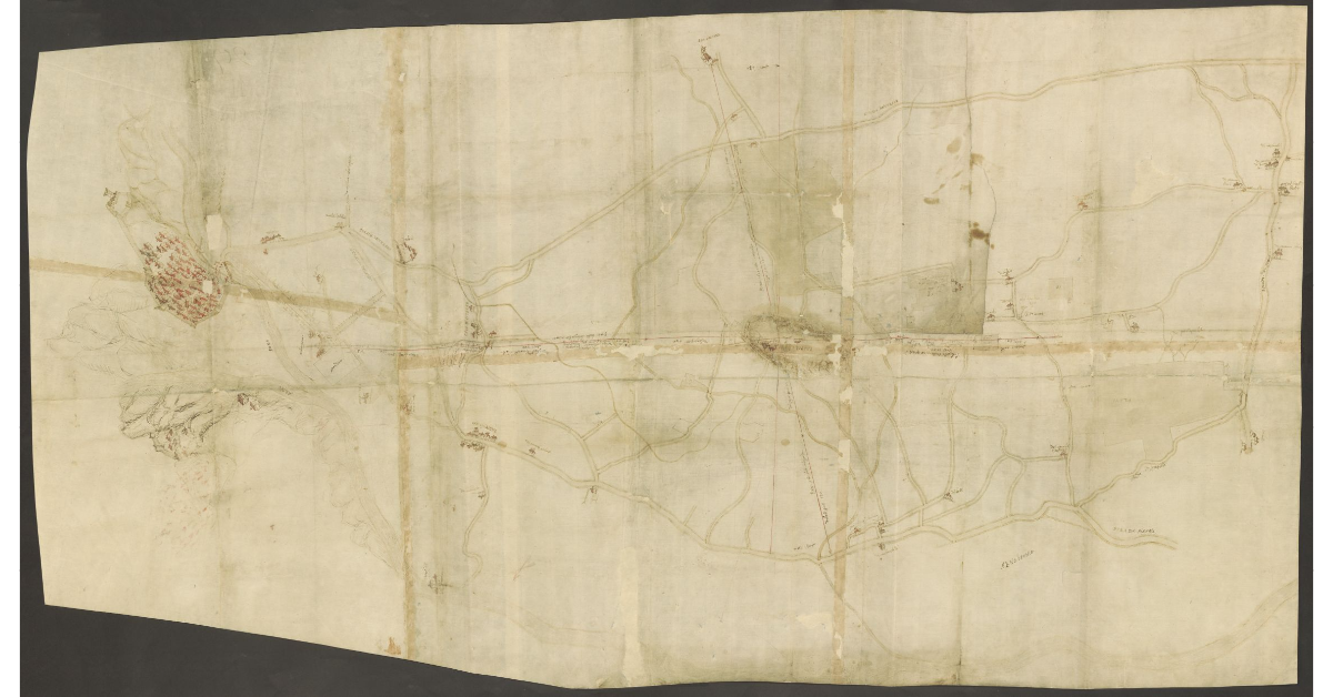 [Carta del paese di Montelupo]