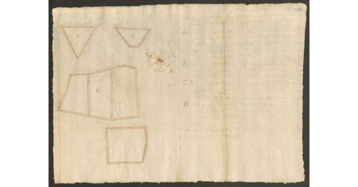 [Appezzamenti di terreno concessi a livello a Giovan Luca e Domenico Menci dallo Spedale della Pieve di Chio]