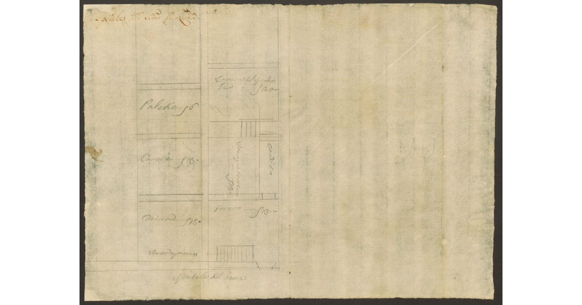 [Pianta dello Spedale della SS. Annunziata]