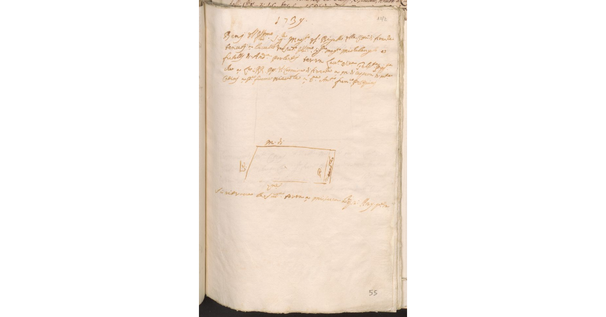 [Appezzamento di terreno lavorativo vitato, gelsato e pioppato di proprietà del Magistrato del Bigallo e tenuto a livello dai fratelli Parlanti]