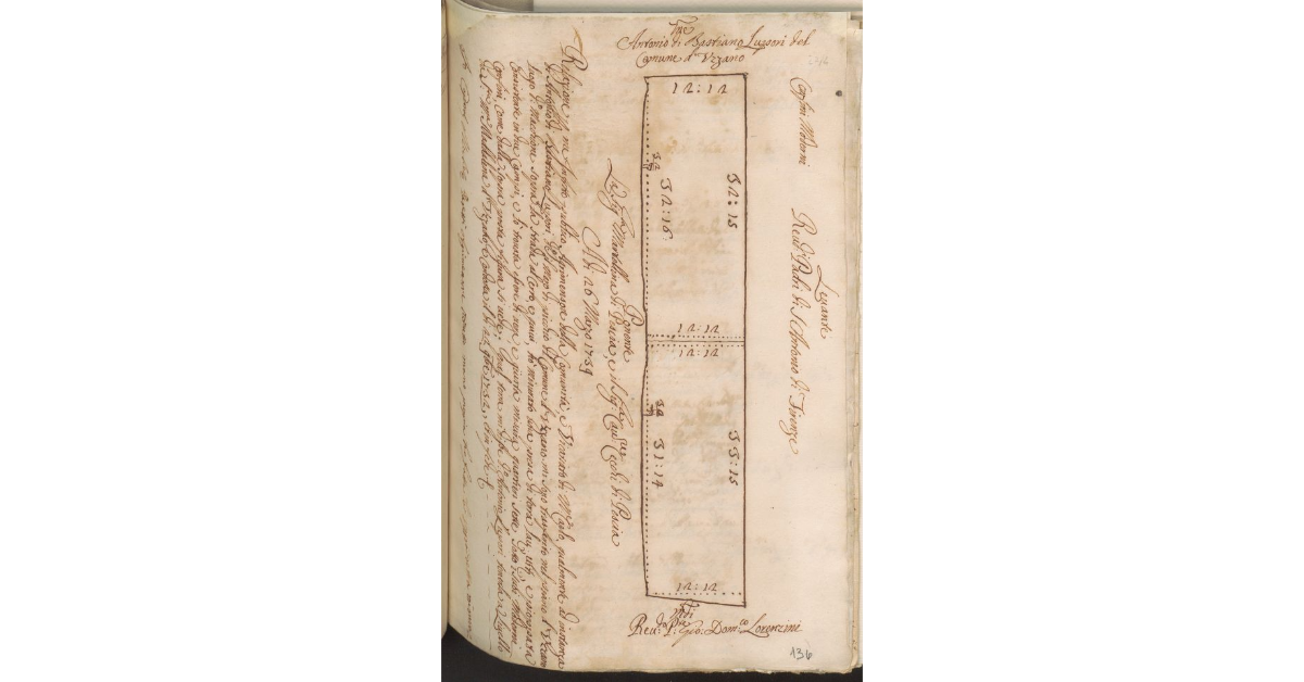 [Appezzamento di terreno lavorativo vitato e pioppato posto nel comune di Uzzano in località Macchione, tenuto a livello da Antonio Lupori]