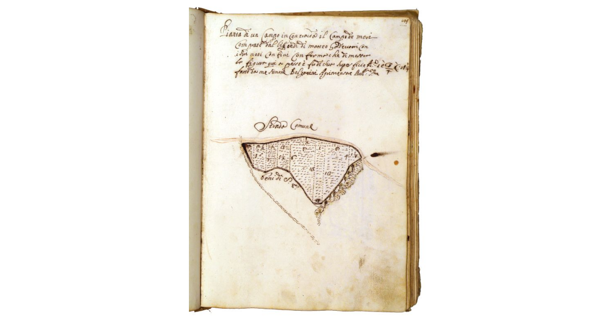 [Appezzamento in contrada il campo de' Mori]