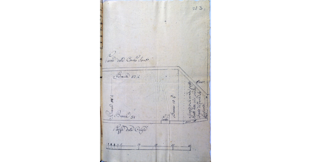 Pianta dello Campo Santo