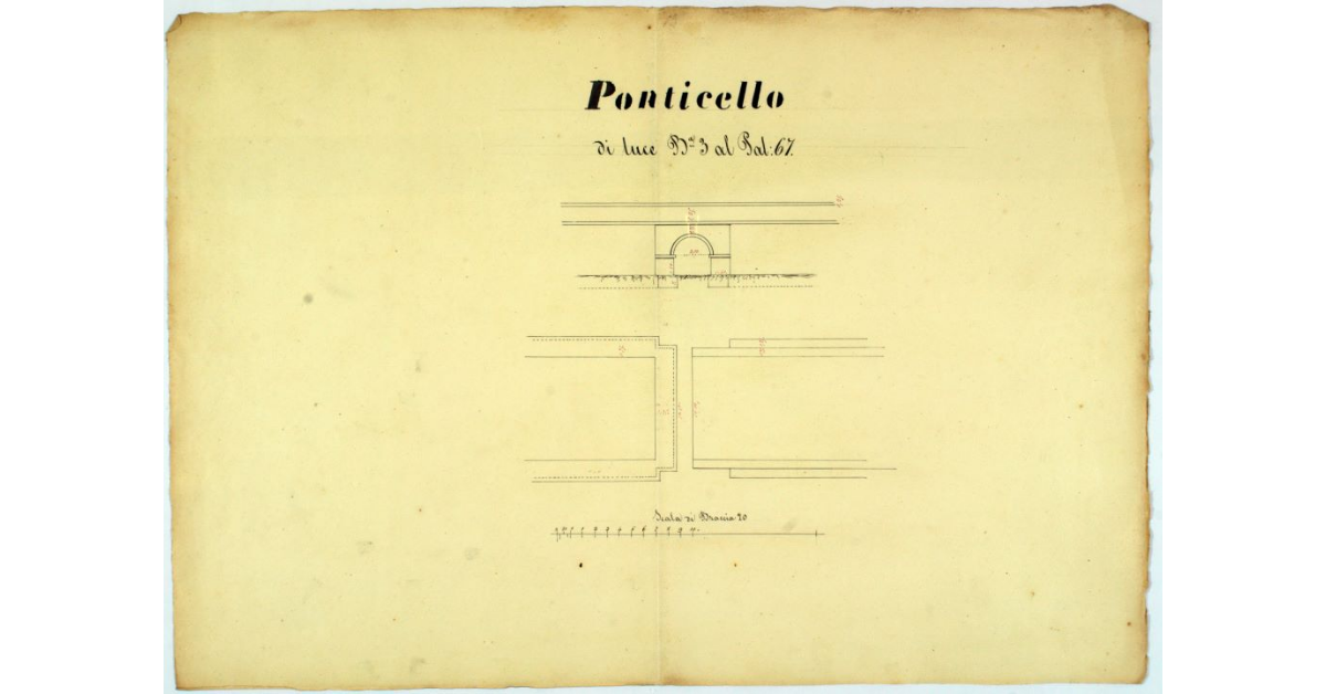 Ponticello di luce di Bª 3 al Pal. 67