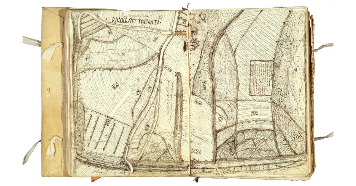 Pianta di Rigoli di Sotto