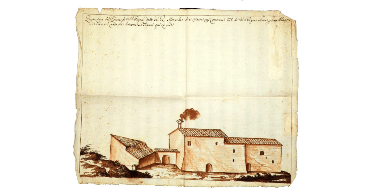 Casa del podere di Val di Pugna delle R. R. monache di Santa Marta del comune medesimo di Val di Pugna [...]