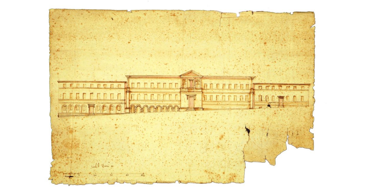 [Facciata di un palazzo non identificato]