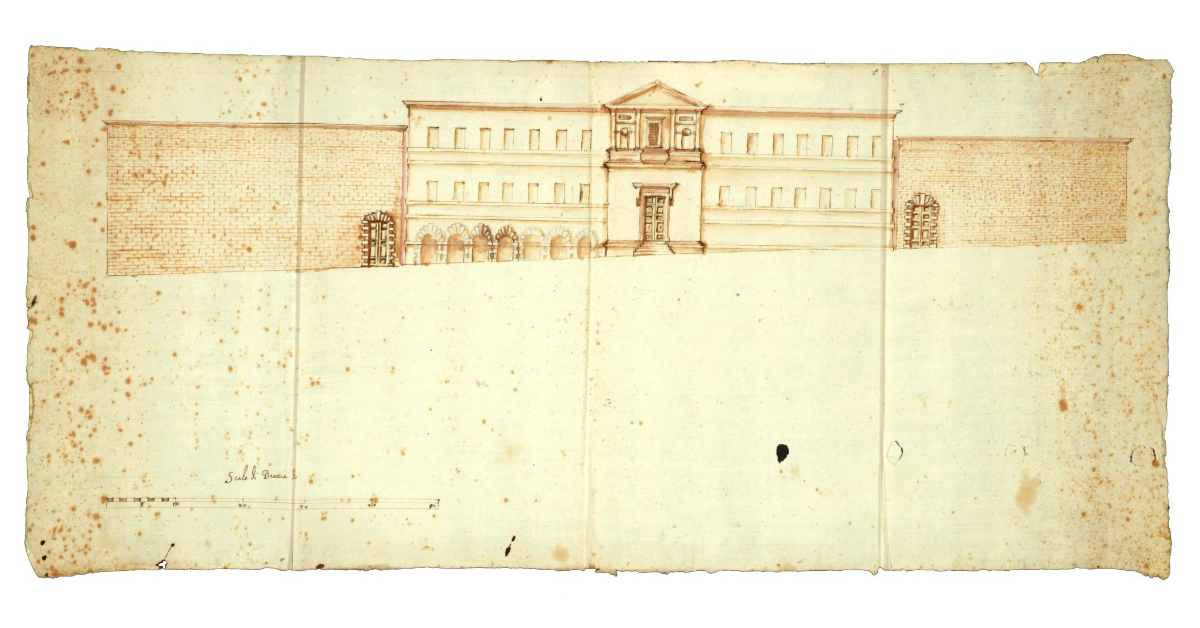 [Facciata di un palazzo non identificato]